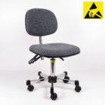 Premium Ergonomic ESD Chair Side View