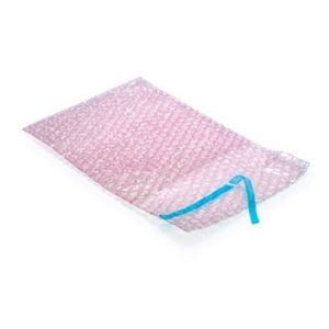 Pink Anti Static Bubble Bags - Self Seal